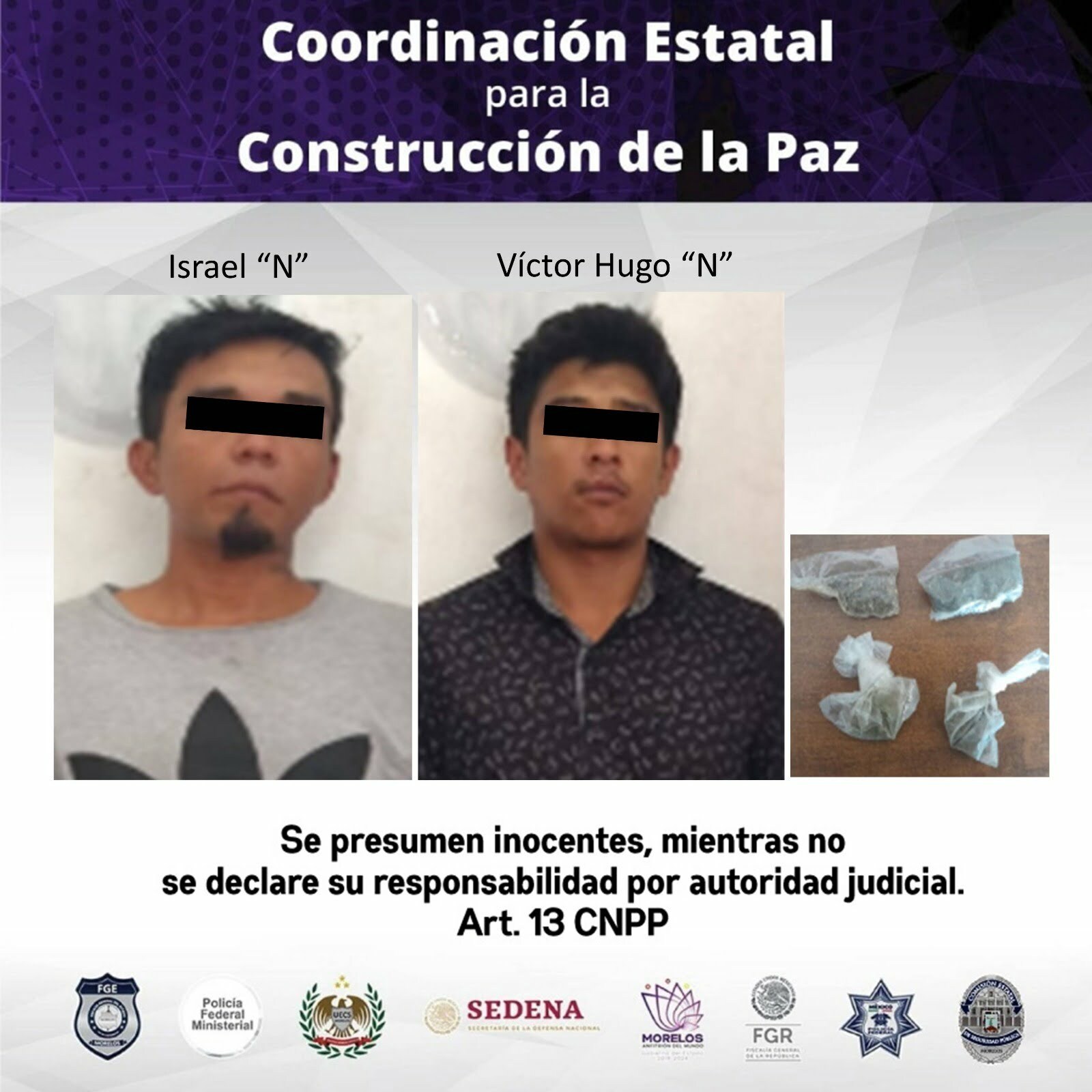 Polic A Morelos En Operativo Conjunto Arresta A Dos Individuos Por