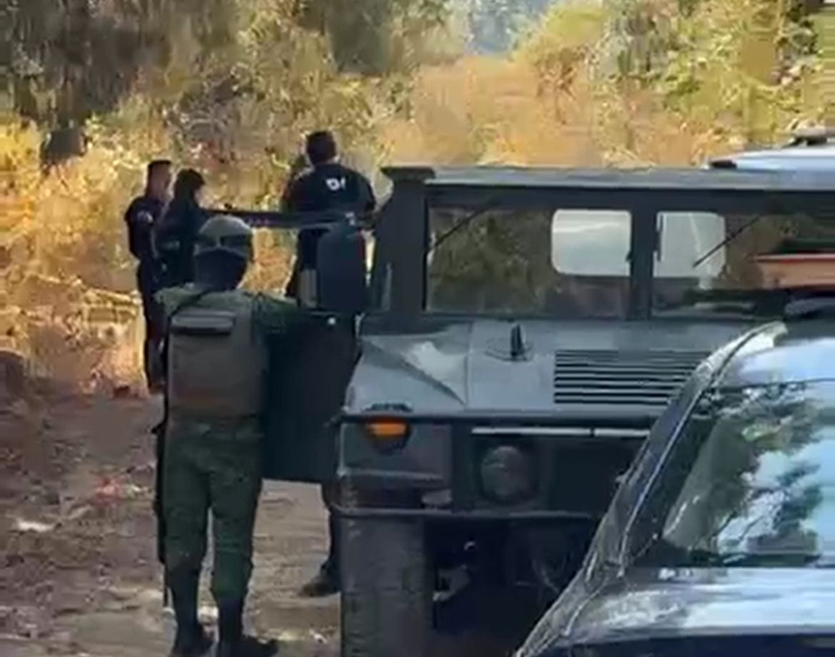 Cerca Del Paraje Las Carpas En La Carretera Cuernavaca Ocuilan