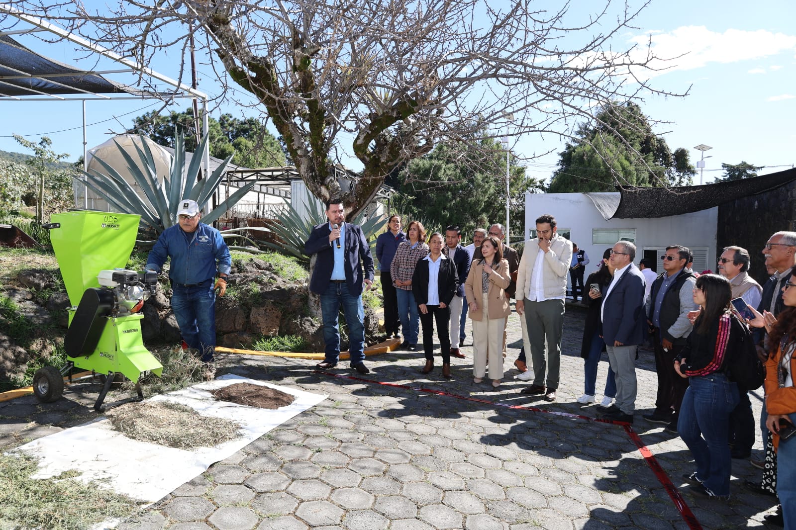 Inauguran Autoridades Universitarias La Campa A De Acopio De Rboles De