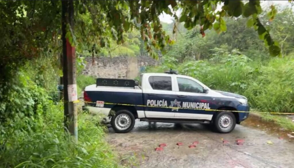 Esta mañana fue localizado el cadáver de un hombre con huellas de violencia, en Cuernavaca