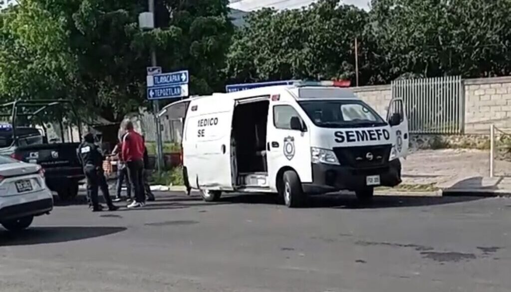 Balacera en el crucero de Santa Rosa en Yautepec; un hombre fue ultimado a tiros