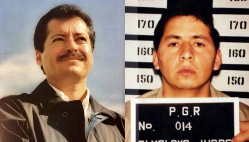 Luis Donaldo Colosio y su homicida Mario Aburto