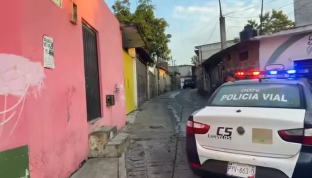 Esta mañana de jueves, un hombre fue asesinado a tiros, en el centro de Jiutepec.