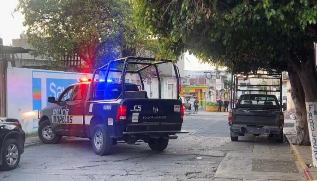 Un hombre fue asesinado a tiros en el municipio de Jiutepec