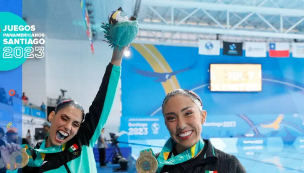 Nuria Diosdado Y Joana Jiménez Obtienen Medalla De Oro En Natación Artística En Los Juegos 