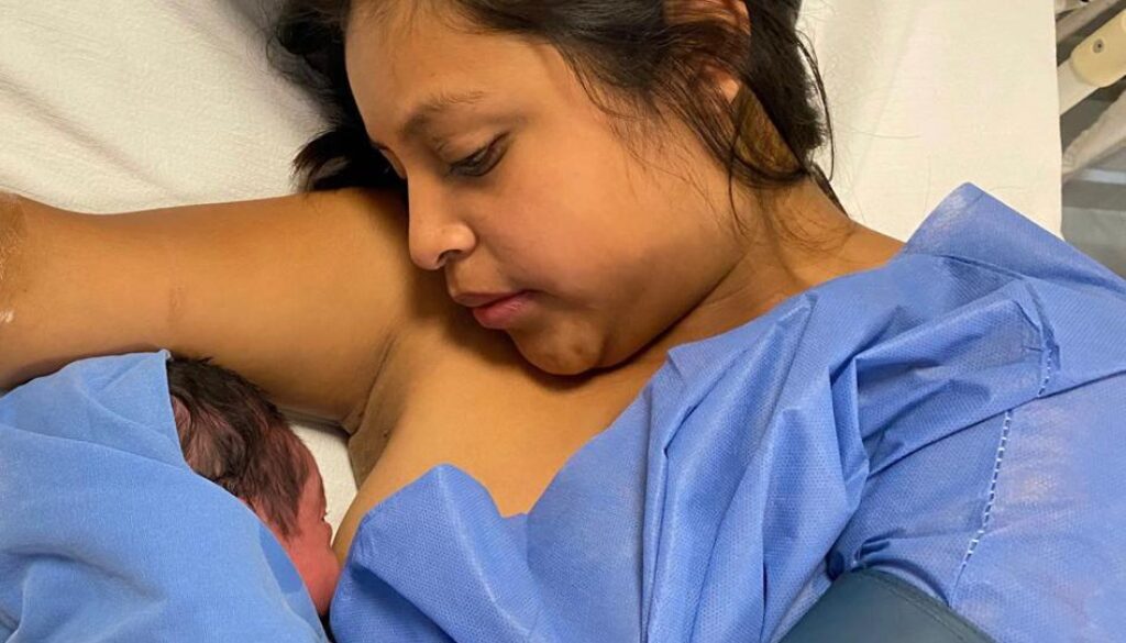 Nació el primer bebé del 2024 en el Hospital de la Mujer de Yautepec; es niña