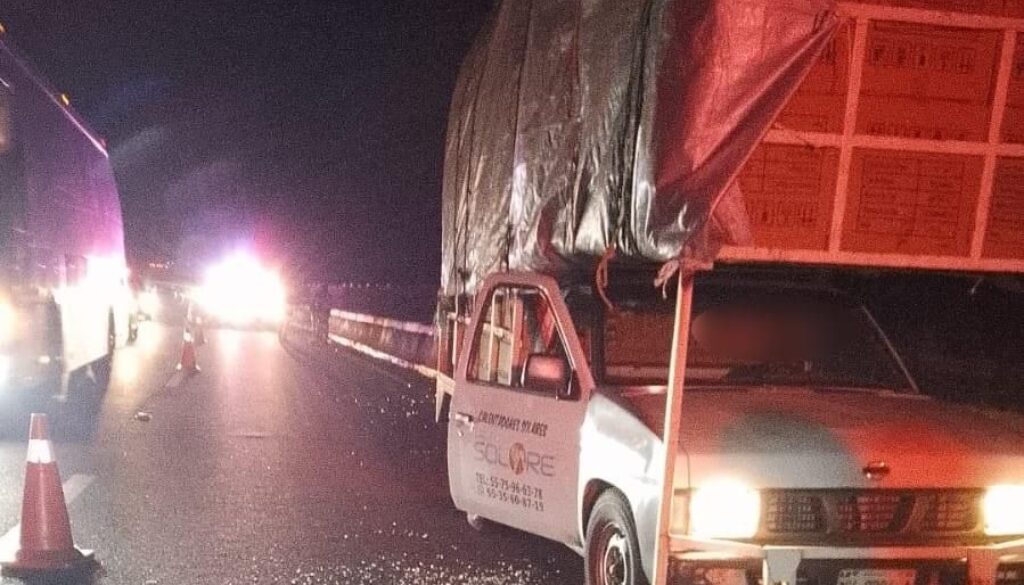 En la Autopista México Cuernavaca fue asesinado un transportista de calentadores solares, a la altura de Tres Marías