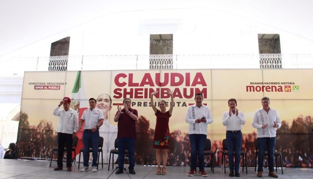 Con Margarita González Saravia y las mujeres de Morelos haremos un equipazo: Claudia Sheinbaum