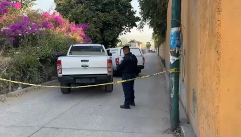 Esta mañana de viernes fue localizado el cadáver de un hombre con impactos de bala, en Jiutepec