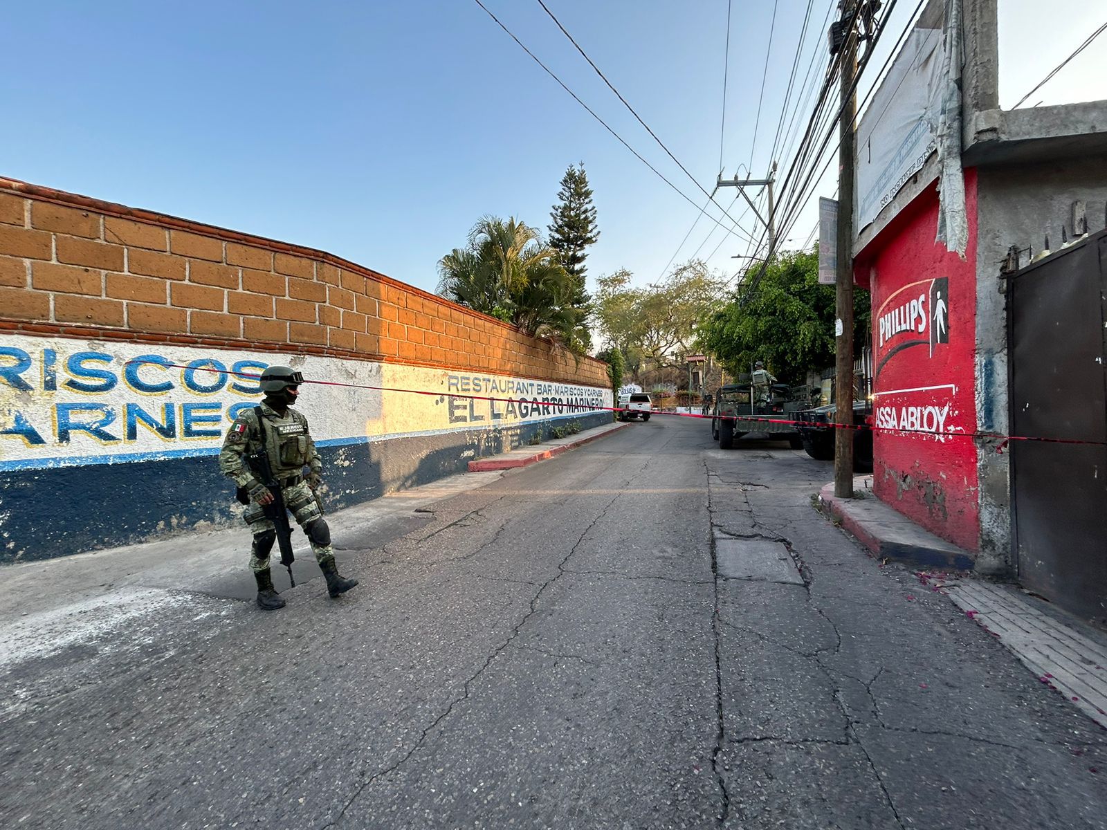 VIDEO: A pocos metros de El Lagarto Marinero, en Temixco, fueron ...