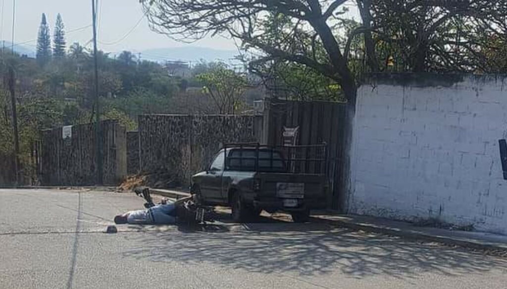 Esta tarde de domingo, un hombre fue asesinado en Xochitepec