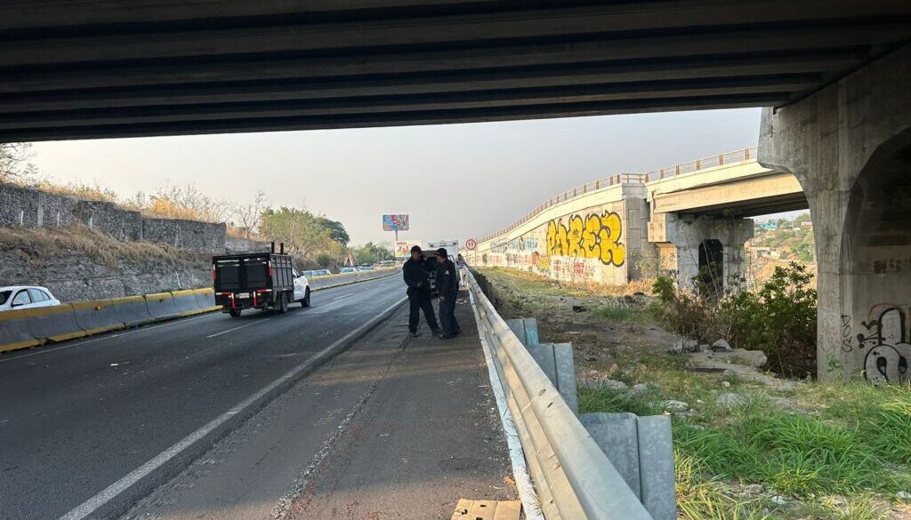 Otra vez en el basurero de cadáveres de Cuernavaca; dejaron uno más en el Puente sin Fin