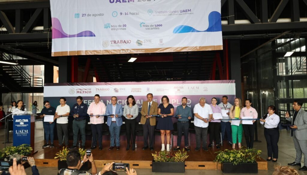 Feria Nacional de Empleo para la inclusión laboral de la juventud y turismo UAEM1