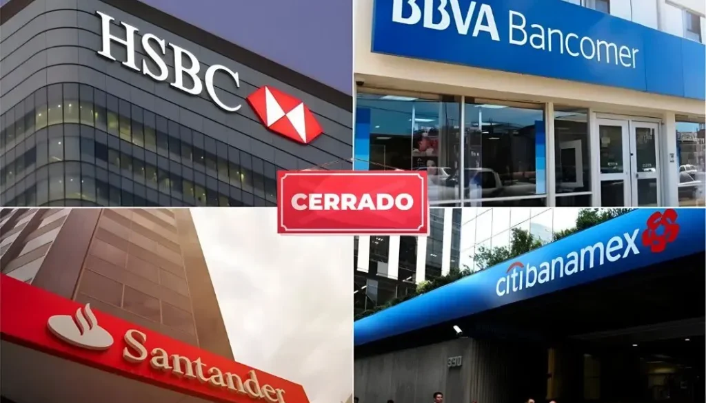 Bancos-Mexico-cerrados