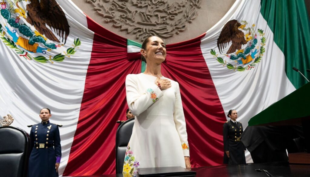 Temas destacados del discurso de Claudia Sheinbaum en su toma de