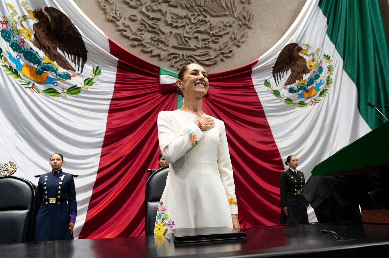 Temas destacados del discurso de Claudia Sheinbaum en su toma de