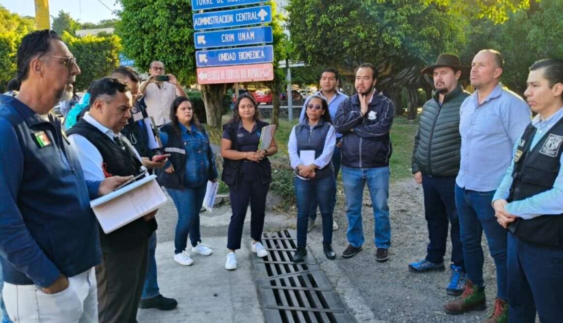 Marcha exploratoria seguridad UAEM1