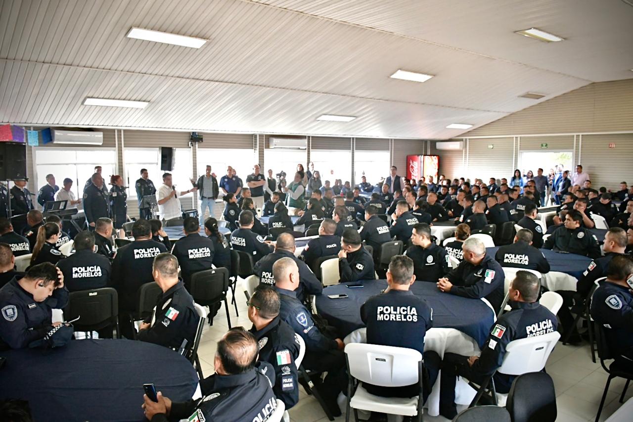 Redoblan esfuerzos autoridades de la SSPC para garantizar seguridad y tranquilidad a las familias morelenses