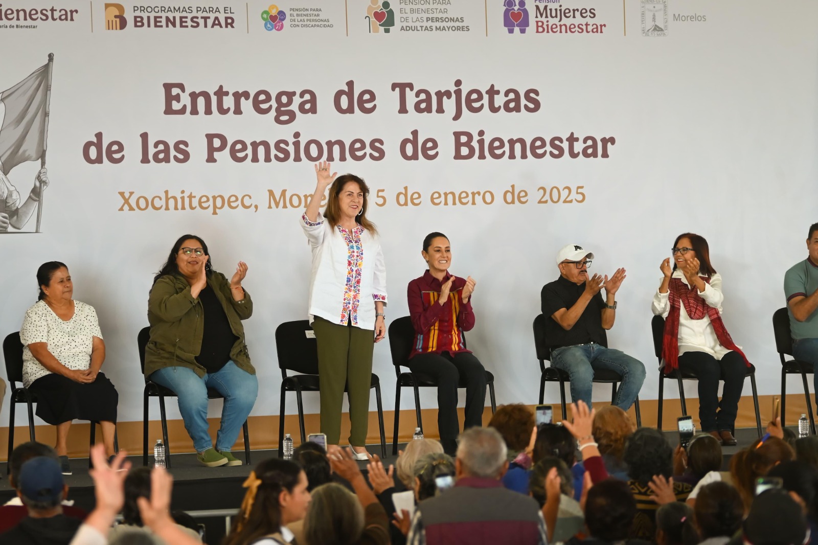 Claudia Sheinbaum y Margarita González Saravia van de la mano para concretar la transformación de Morelos bajo los principios de no mentir, no robar y no traicionar