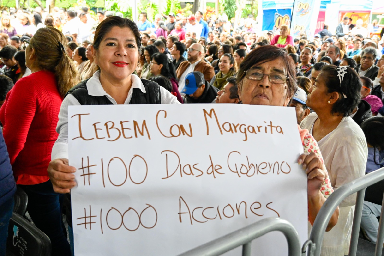 Impulsa Margarita González Saravia diálogo, unidad y honestidad como planes de justicia social y bienestar para el pueblo de Morelos