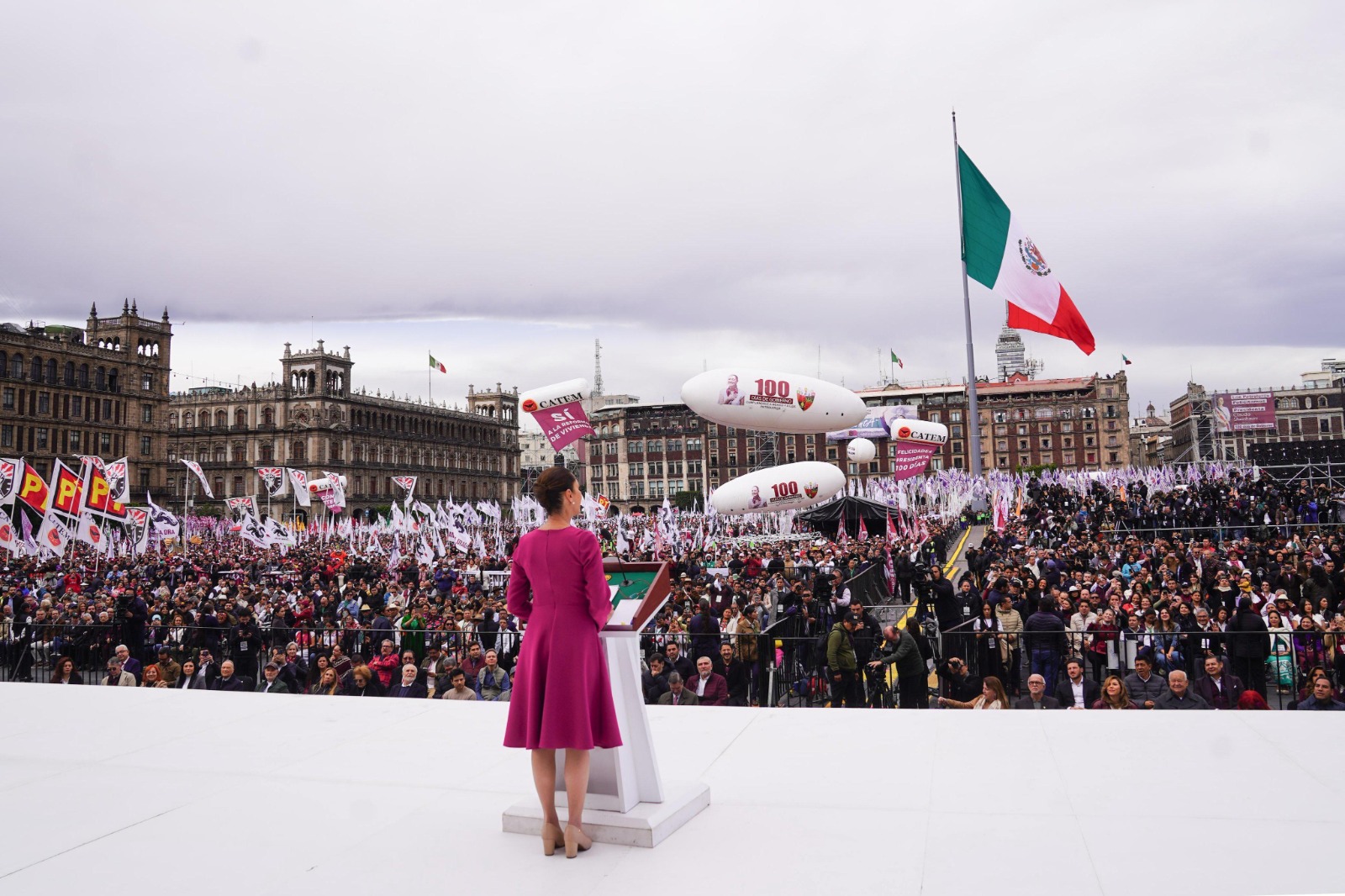 Destaca Margarita González Saravia compromiso y respaldo de la Presidenta Claudia Sheinbaum Pardo para garantizar el desarrollo y transformación de Morelos