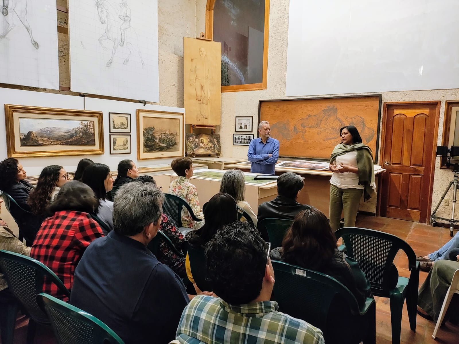 Respalda Gobierno de Morelos conservación de la obra del maestro pintor y paisajista Jorge Cázares Campos, promotor cultural