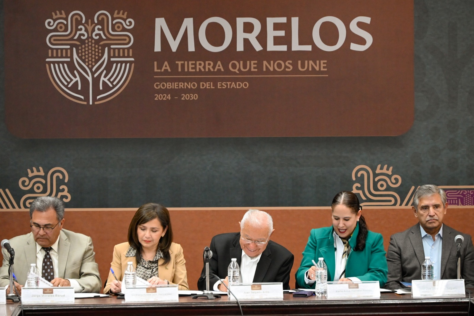 Firma Gobierno Estatal convenio de colaboración con instituciones educativas para certificación de Competencias Laborales a las autoridades municipales 2025-2027