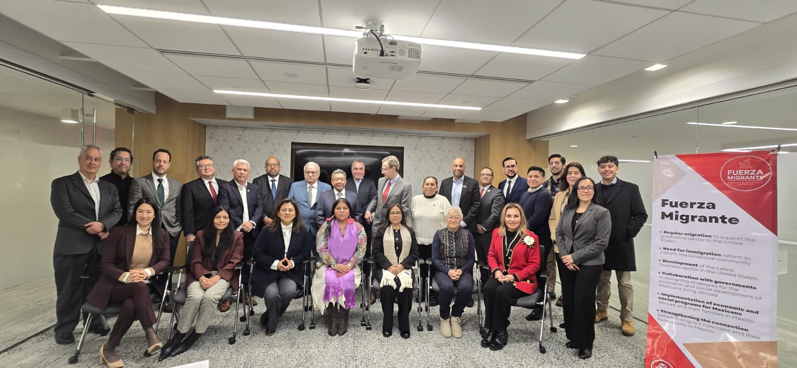 Cuenta Gobierno de Margarita González Saravia con representación oficial en Washington D.C. a través de “Fuerza Migrante”