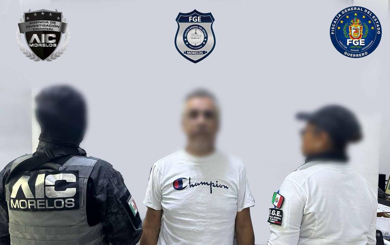 AIC realiza aprehensión de hombre buscado en el estado de Guerrero por violación