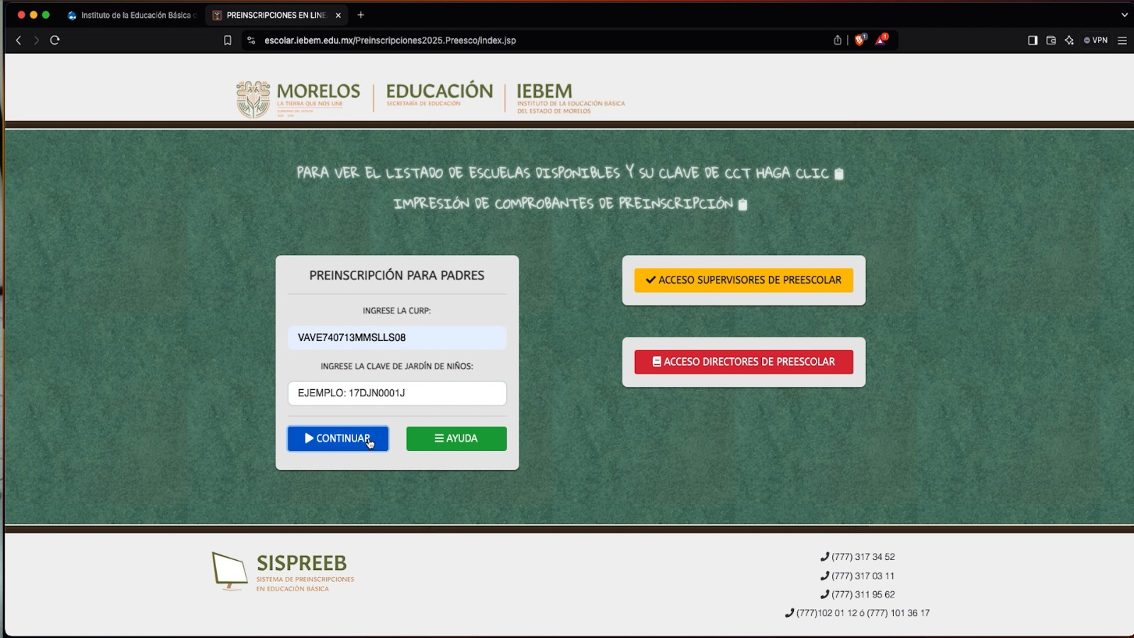 Inician preinscripciones 2025-2026 para educación preescolar en Morelos