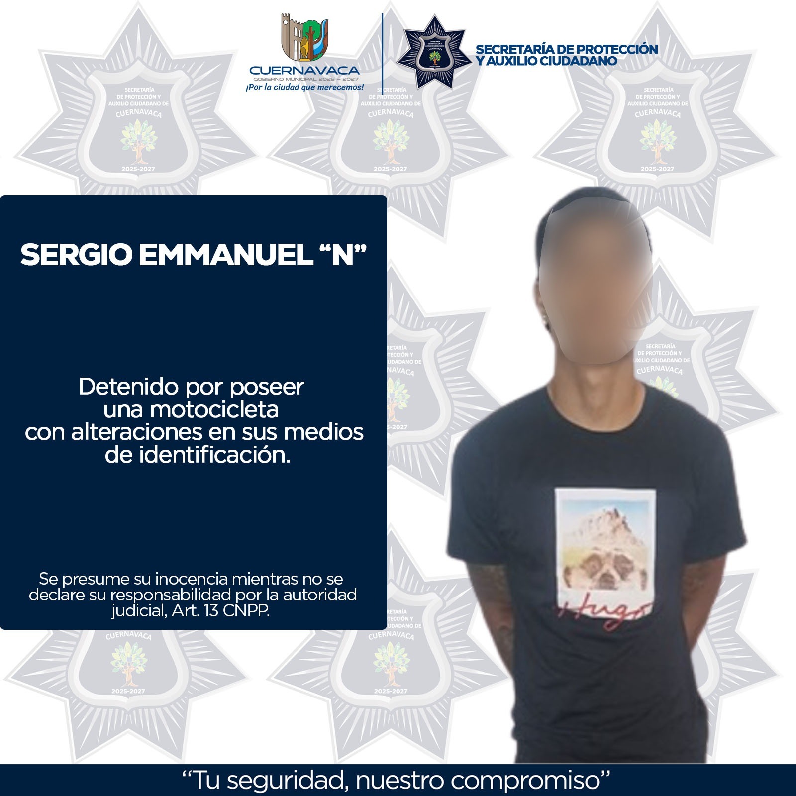 SEPRAC sigue registrando cifras récords en materia de prevención y combate a la delincuencia en Cuernavaca