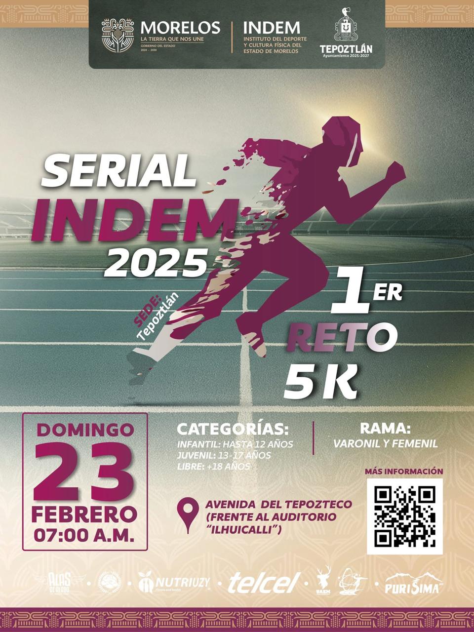 Convoca INDEM a participar en el 1er Reto del Serial 2025