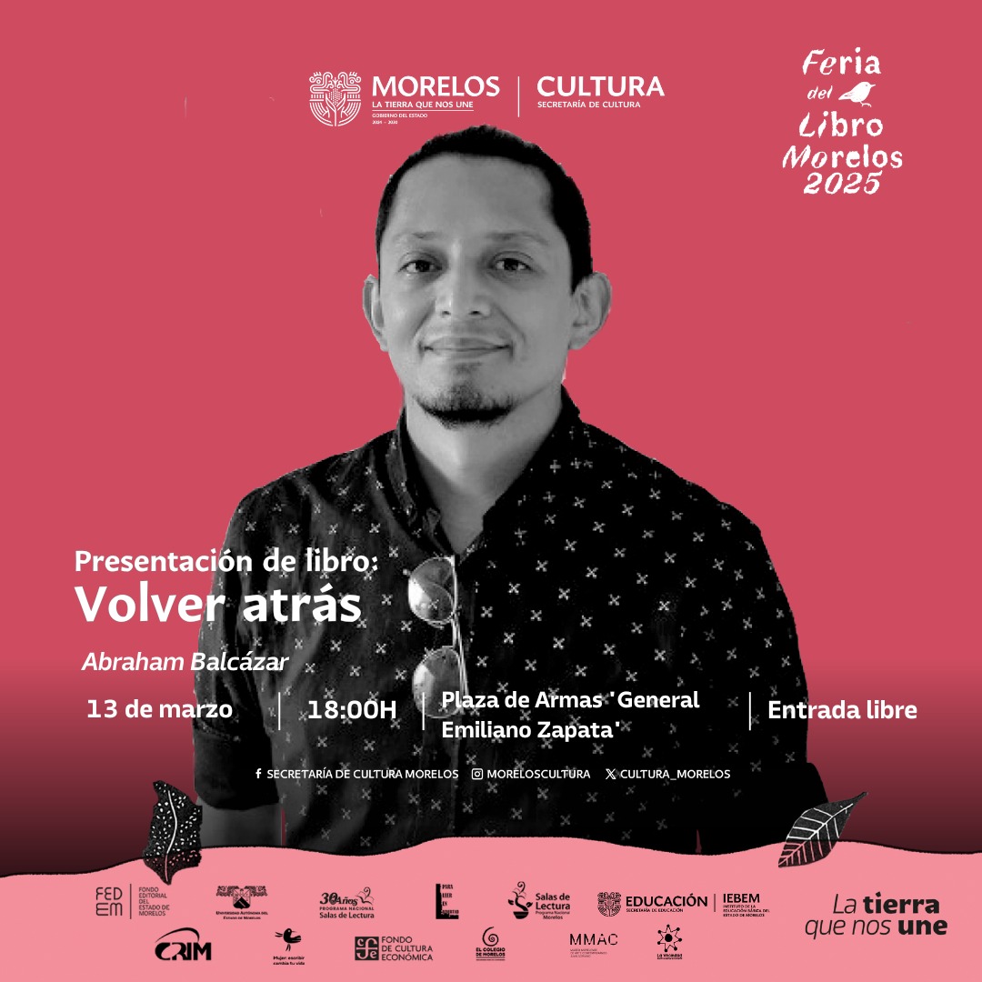 Presenta Feria del Libro Morelos 2025 una jornada literaria con su historia, narrativa y poesía