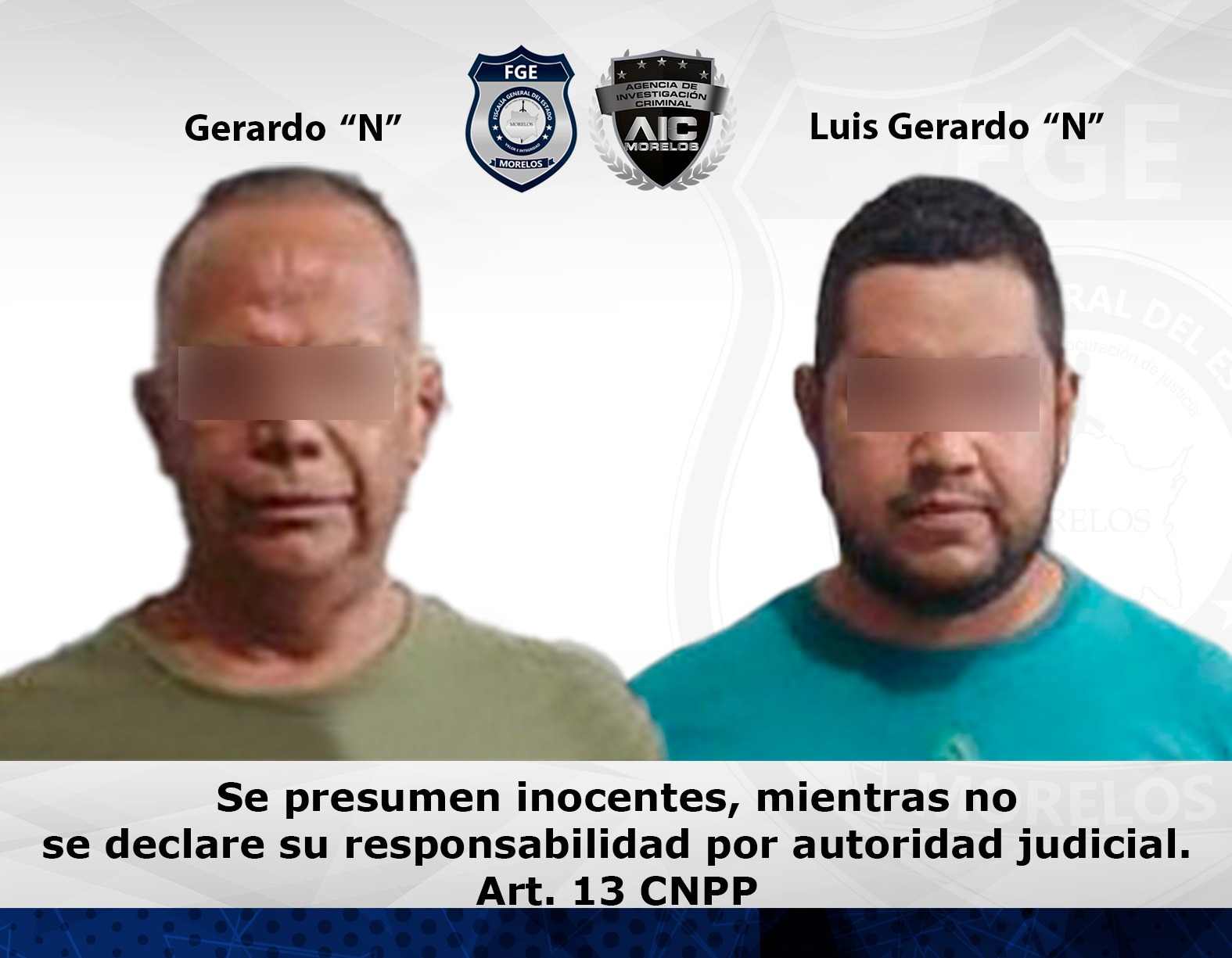 Ejecuta AIC orden de aprehensión contra padre e hijo por homicidio calificado en grado de tentativa