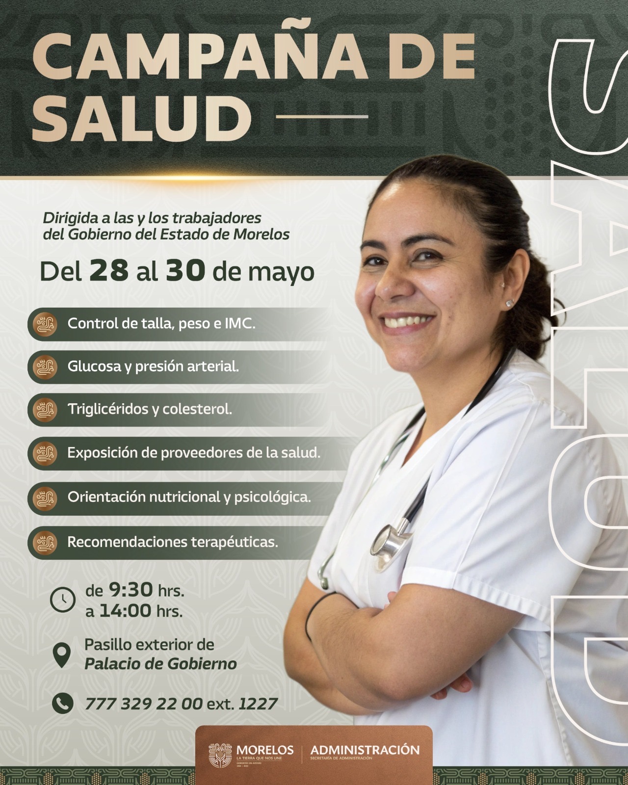 IMPULSA GOBIERNO DE MORELOS ACCIONES POR LA SALUD INTEGRAL DE LAS MUJERES