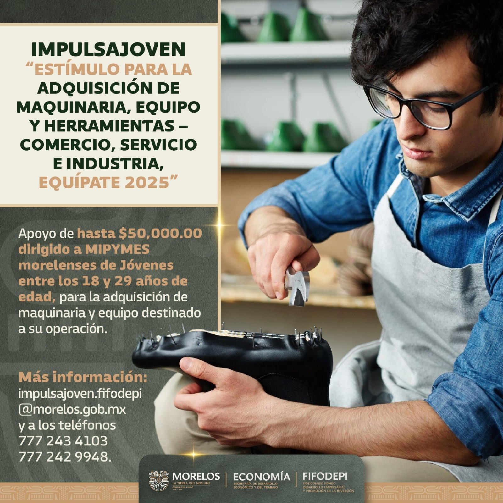FORTALECE PODER EJECUTIVO A EMPRESAS MORELENSES CON APOYOS PARA ADQUIRIR MAQUINARIA Y EQUIPO FORTALECE PODER EJECUTIVO A EMPRESAS MORELENSES CON APOYOS PARA ADQUIRIR MAQUINARIA Y EQUIPO