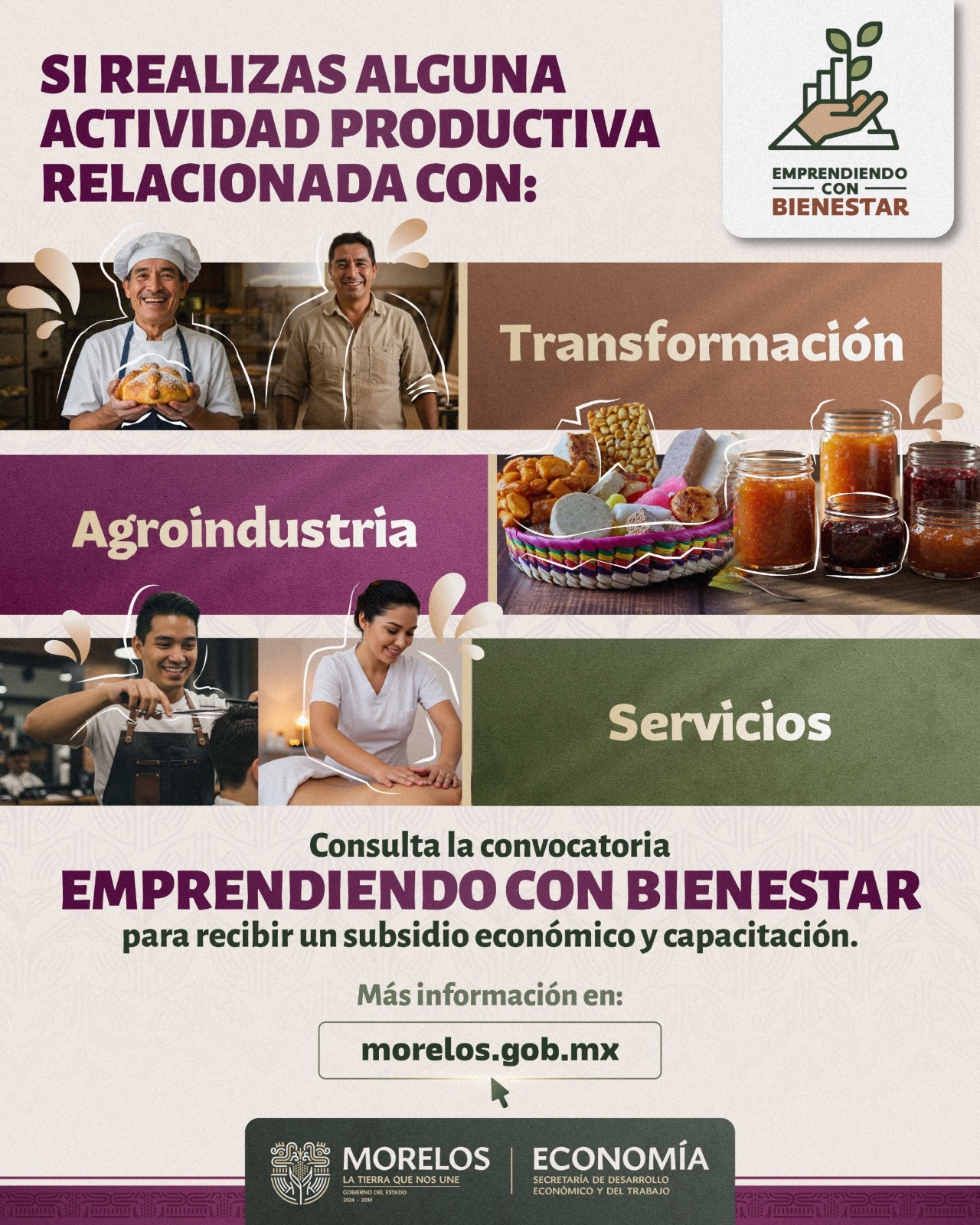 IMPULSA GOBIERNO DE MORELOS EL EMPRENDIMIENTO LOCAL CON FORMACIÓN Y APOYO ECONÓMICO IMPULSA GOBIERNO DE MORELOS EL EMPRENDIMIENTO LOCAL CON FORMACIÓN Y APOYO ECONÓMICO