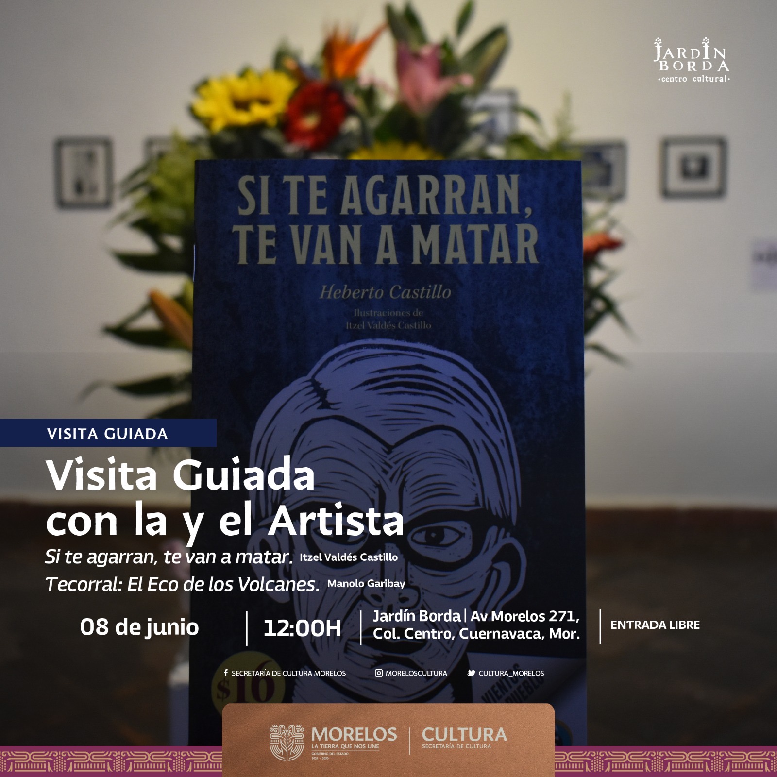 INVITA SECRETARÍA DE CULTURA A RECORRER EXPOSICIONES EN EL JARDÍN BORDA CON PRESENCIA DE ARTISTAS INVITA SECRETARÍA DE CULTURA A RECORRER EXPOSICIONES EN EL JARDÍN BORDA CON PRESENCIA DE ARTISTAS