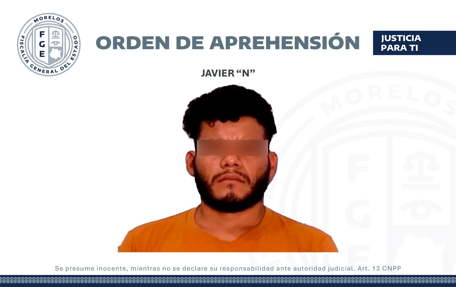 Aprehende AIC a un hombre en Tlaquiltenango por el delito de daños