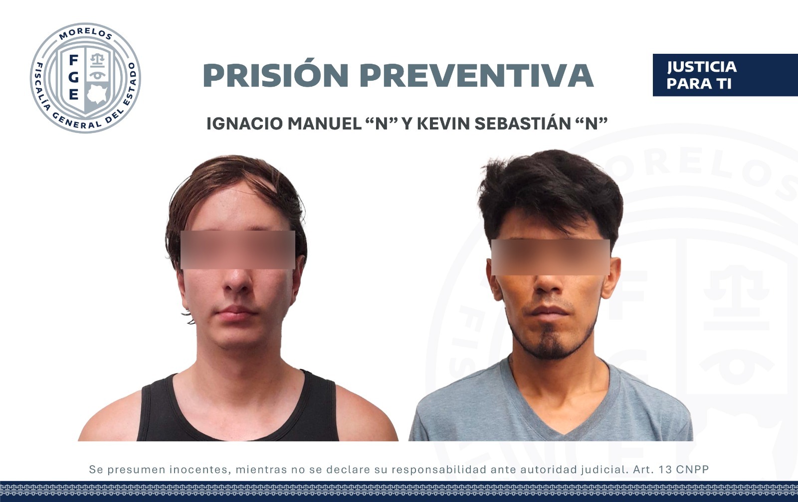 Fructifica cateo en un inmueble de la colonia El Empleado, en Cuernavaca; dos pájaros de cuenta entran a prisión