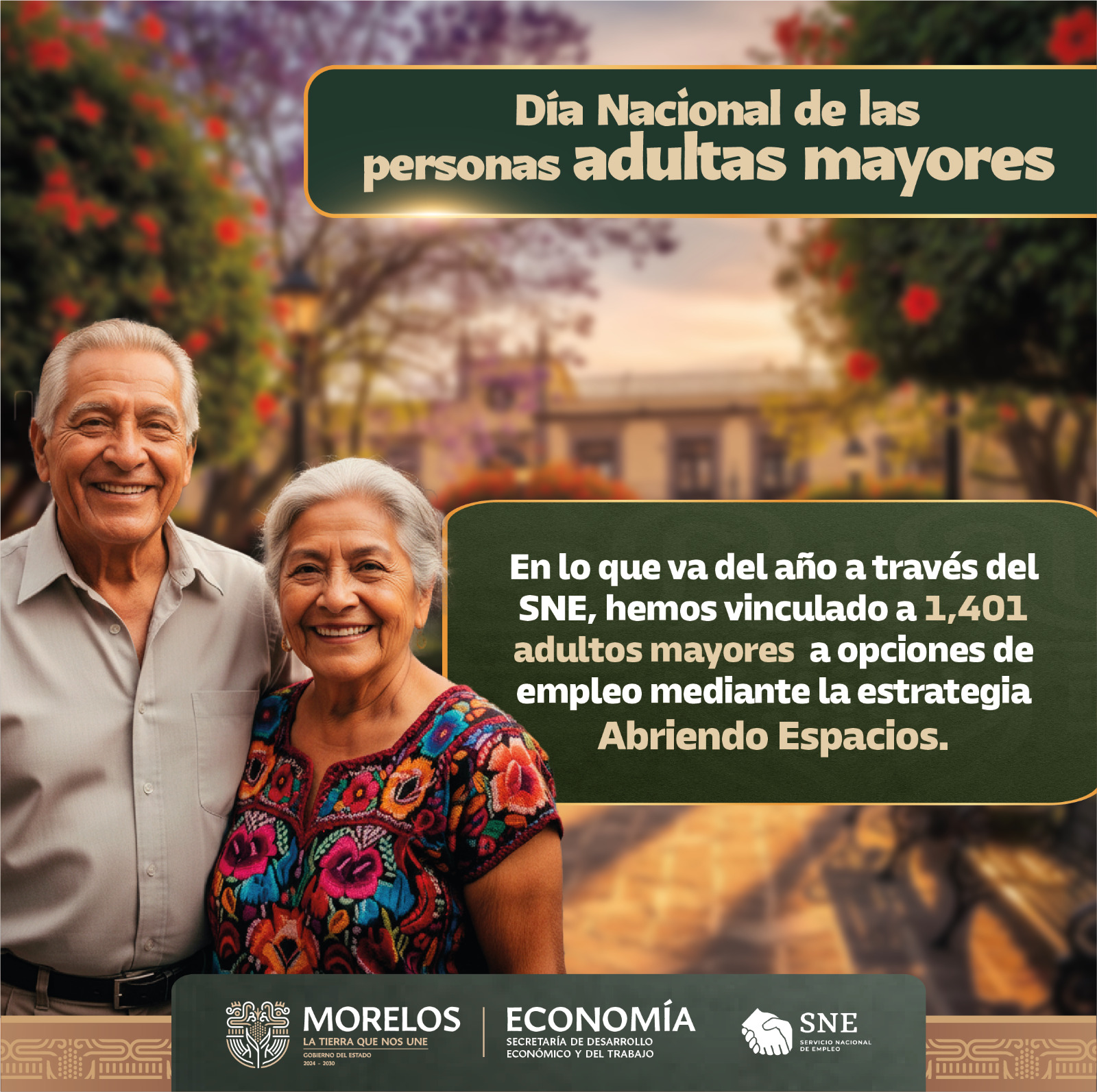 RECONOCE GOBIERNO DE MORELOS APORTACIÓN DE LAS PERSONAS ADULTAS MAYORES A LA ECONOMÍA ESTATAL RECONOCE GOBIERNO DE MORELOS APORTACIÓN DE LAS PERSONAS ADULTAS MAYORES A LA ECONOMÍA ESTATAL