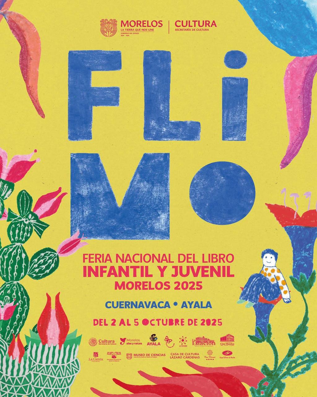 LLEGA A “LA TIERRA QUE NOS UNE” LA XIV FERIA DEL LIBRO INFANTIL Y JUVENIL DE MORELOS 2025