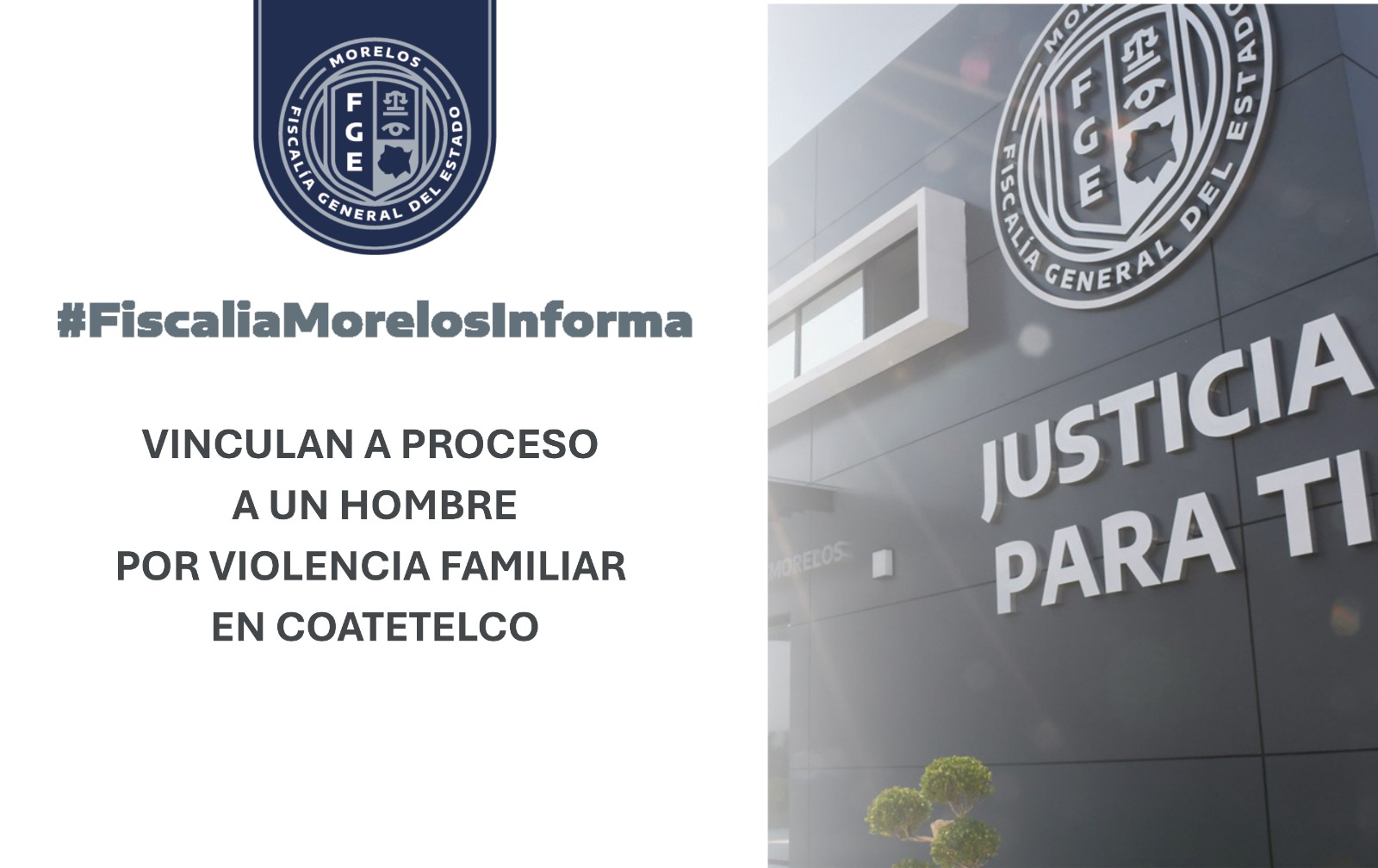 VINCULAN A PROCESO A UN HOMBRE POR VIOLENCIA FAMILIAR EN COATETELCO