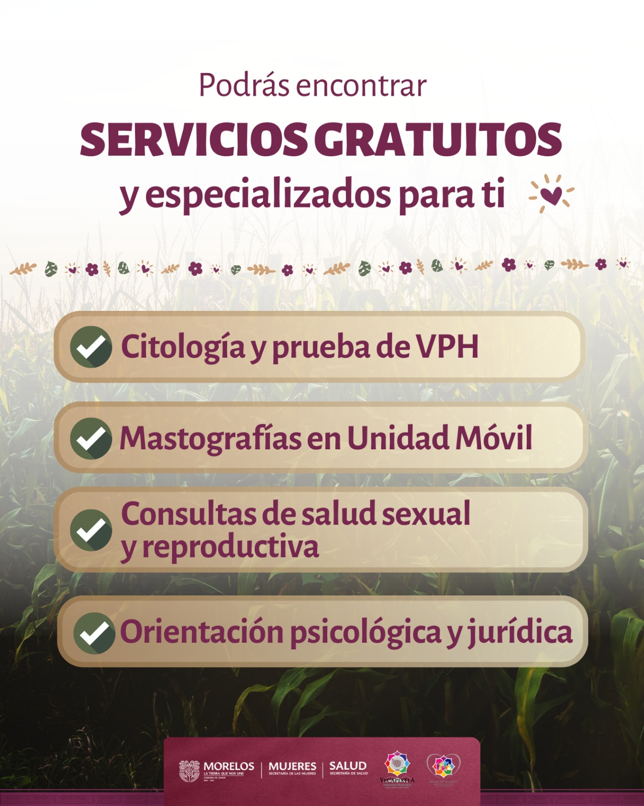 PROMUEVE “CORAZÓN DE MUJER ITINERANTE” BIENESTAR Y PREVENCIÓN PARA MUJERES EN TODO EL TERRITORIO