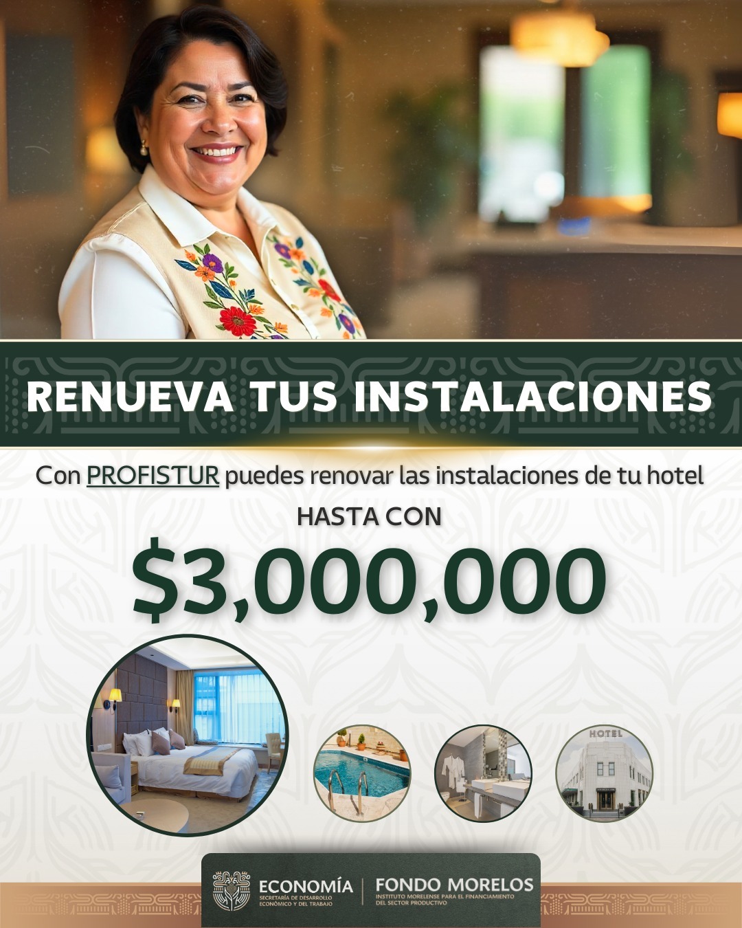 RESPALDA MARGARITA GONZÁLEZ SARAVIA CRECIMIENTO DEL SECTOR TURÍSTICO CON PROGRAMAS DE FINANCIAMIENTO