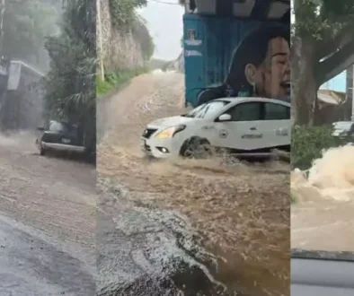 colapsan calles en cuernavaca