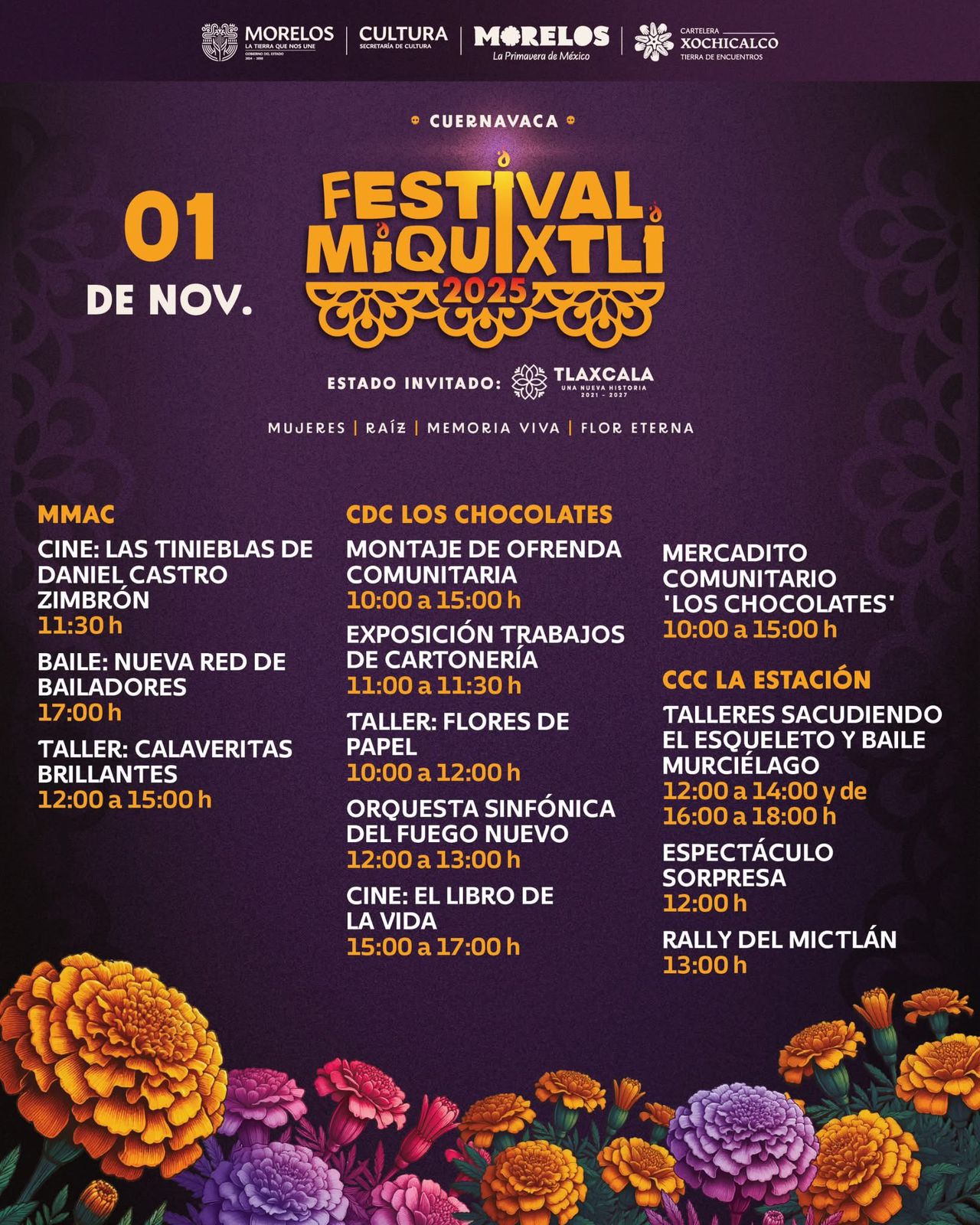 CELEBRARÁ MIQUIXTLI 2025 LA VIDA Y EL TALENTO MORELENSE CON UNA CARTELERA ARTÍSTICA IMPERDIBLE CELEBRARÁ MIQUIXTLI 2025 LA VIDA Y EL TALENTO MORELENSE CON UNA CARTELERA ARTÍSTICA IMPERDIBLE