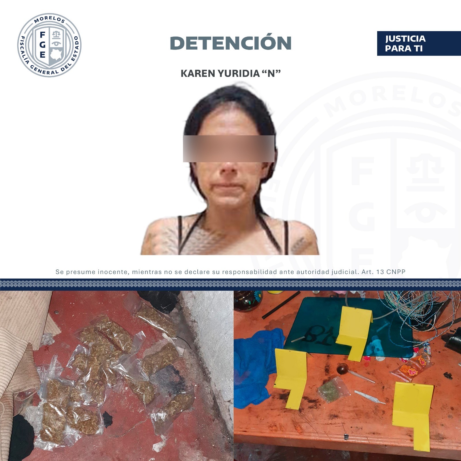 CATEA COE VIVIENDA, PRESUNTAMENTE VINCULADA CON DELITO CONTRA LA SALUD EN CUERNAVACA