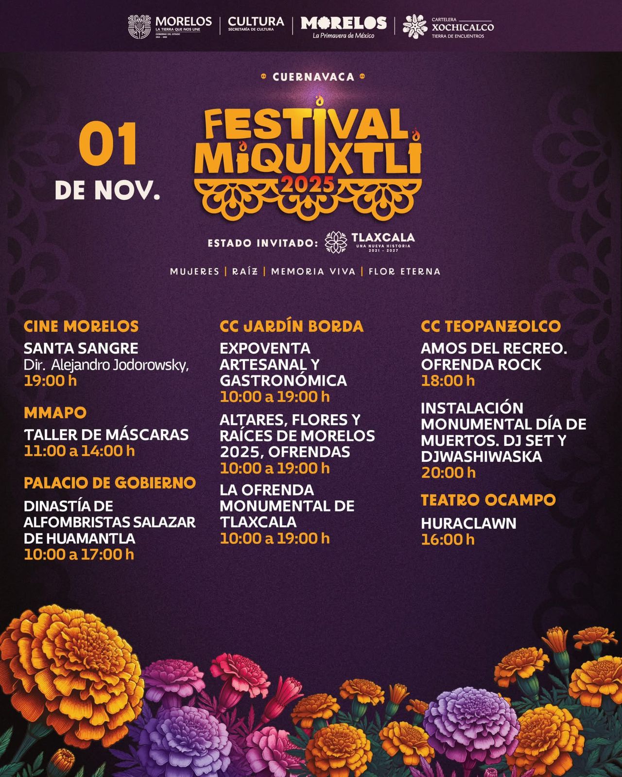 CELEBRARÁ MIQUIXTLI 2025 LA VIDA Y EL TALENTO MORELENSE CON UNA CARTELERA ARTÍSTICA IMPERDIBLE CELEBRARÁ MIQUIXTLI 2025 LA VIDA Y EL TALENTO MORELENSE CON UNA CARTELERA ARTÍSTICA IMPERDIBLE