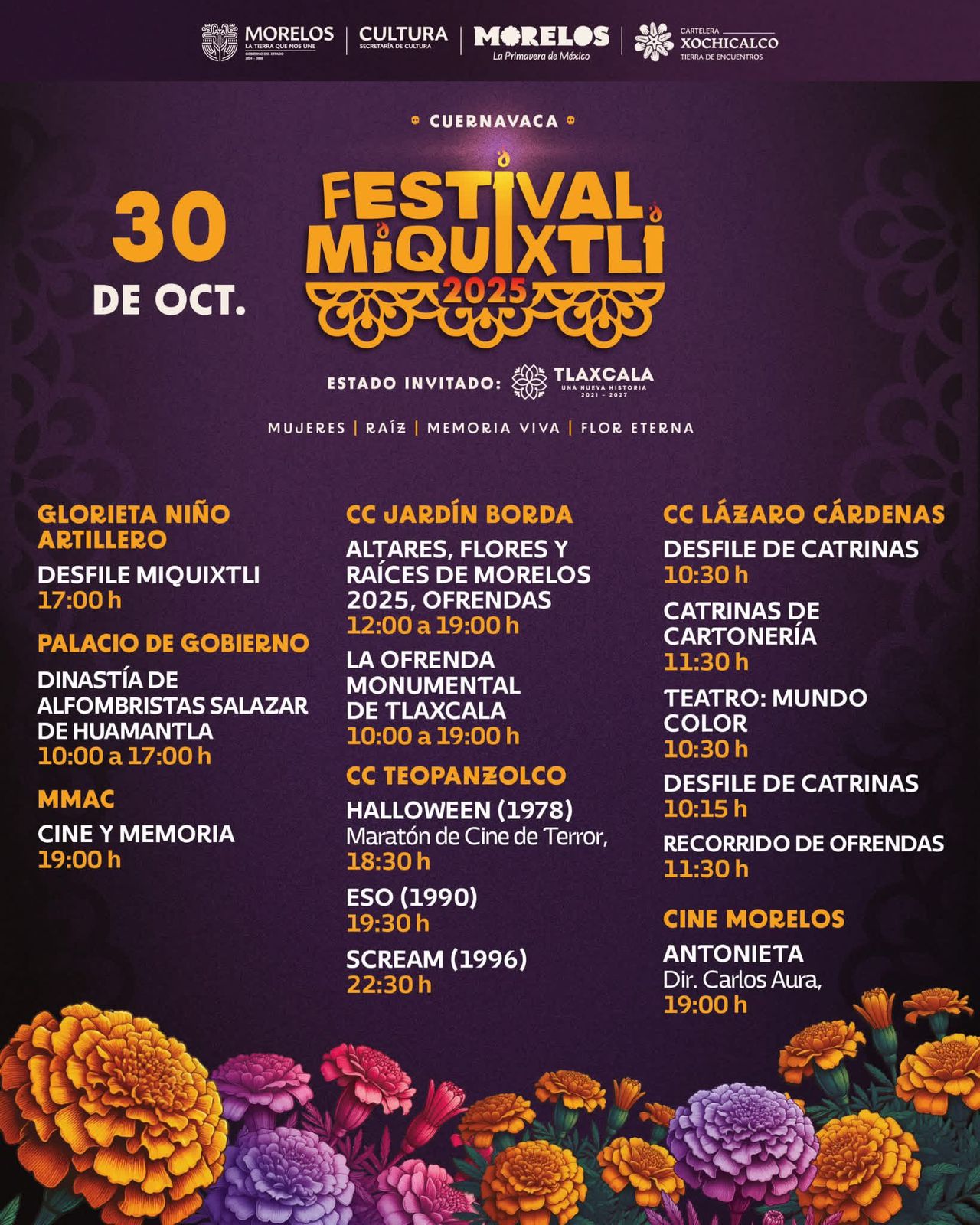CELEBRARÁ MIQUIXTLI 2025 LA VIDA Y EL TALENTO MORELENSE CON UNA CARTELERA ARTÍSTICA IMPERDIBLE CELEBRARÁ MIQUIXTLI 2025 LA VIDA Y EL TALENTO MORELENSE CON UNA CARTELERA ARTÍSTICA IMPERDIBLE